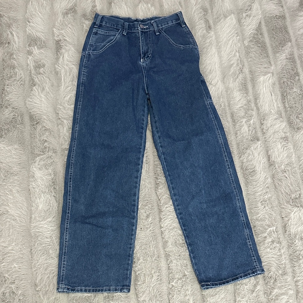 Amazon Women's Straight Leg Blue Jeans